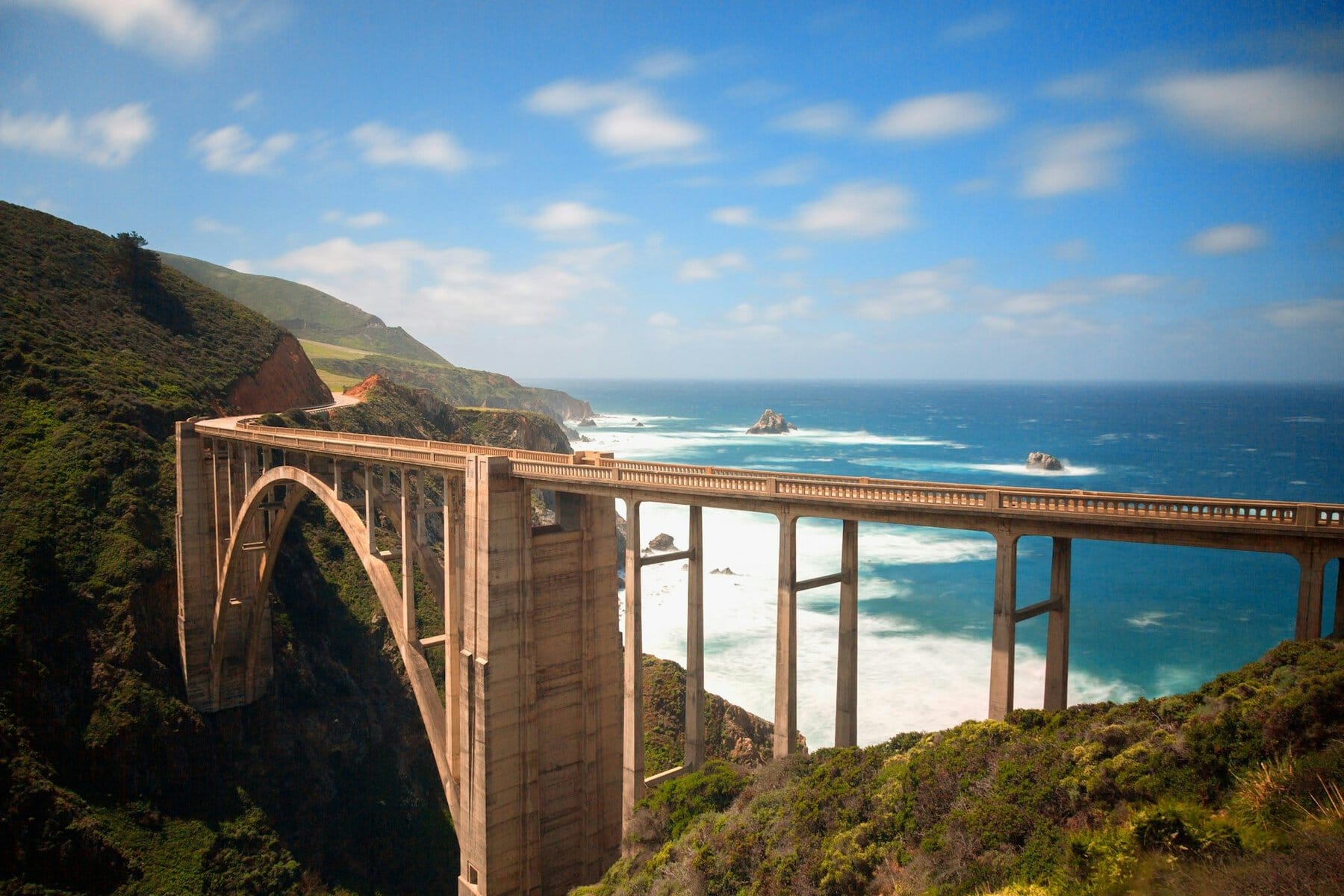 Bixby Creek Bridge in Big Sur