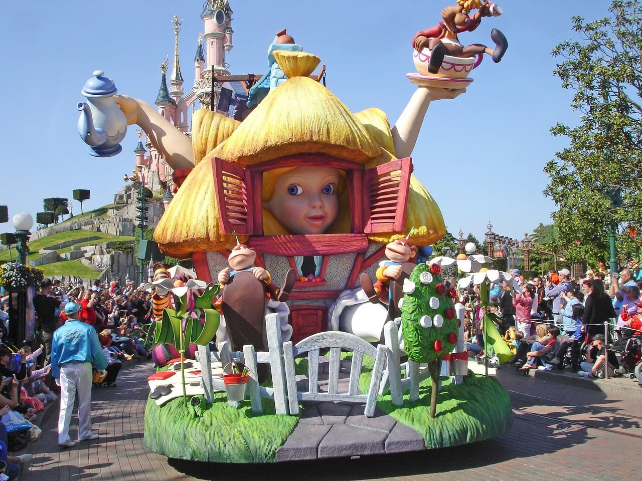 Alice in Wonderland at Disneyland