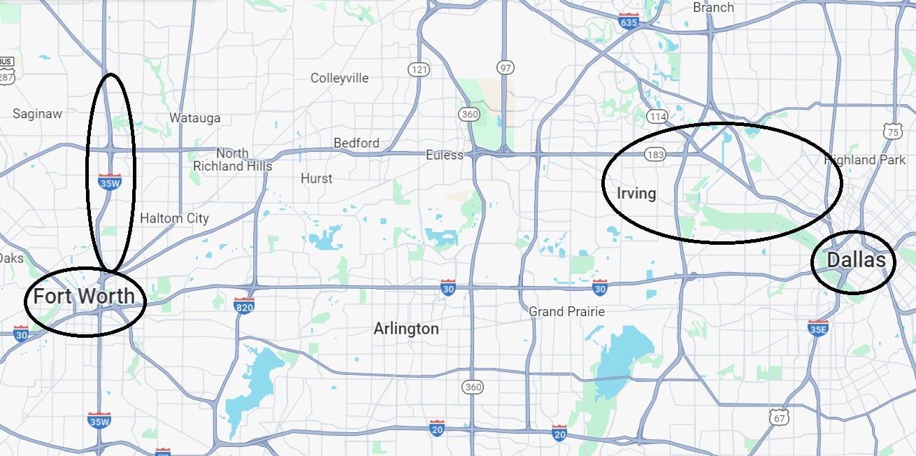 Where to stay in the Dallas-Fort Worth metroplex