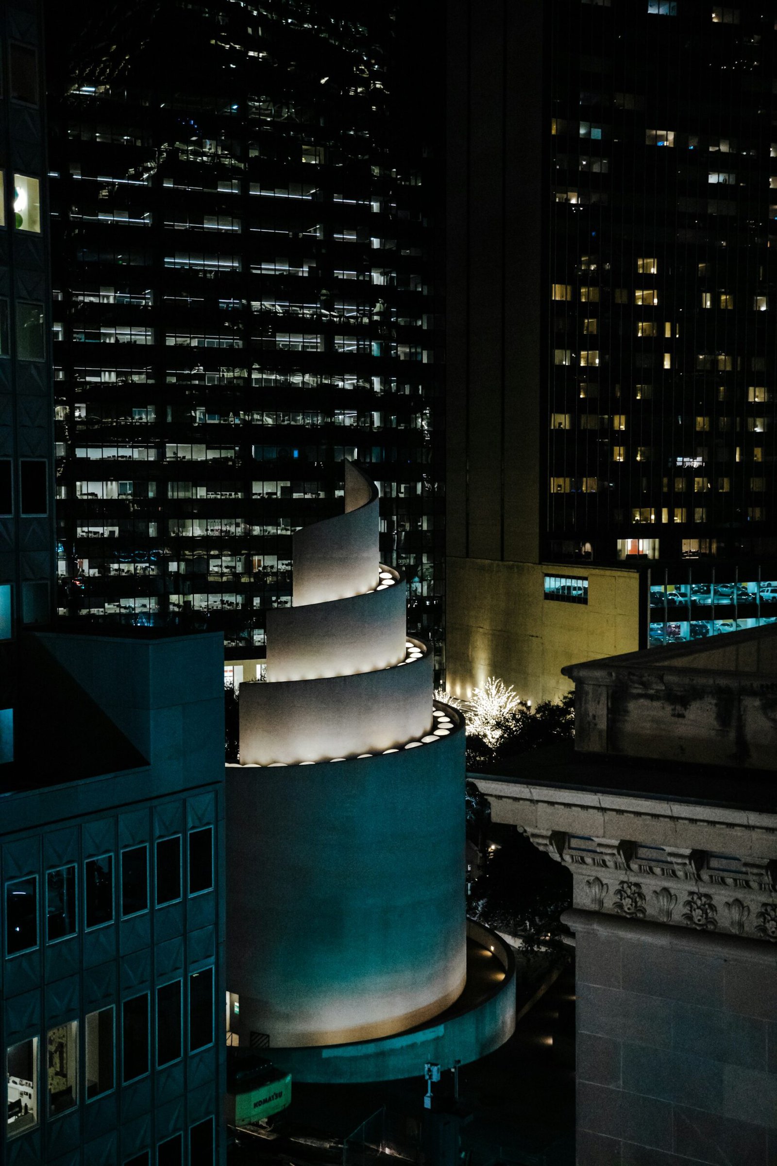 The chapel at Thanksgiving Square in Dallas