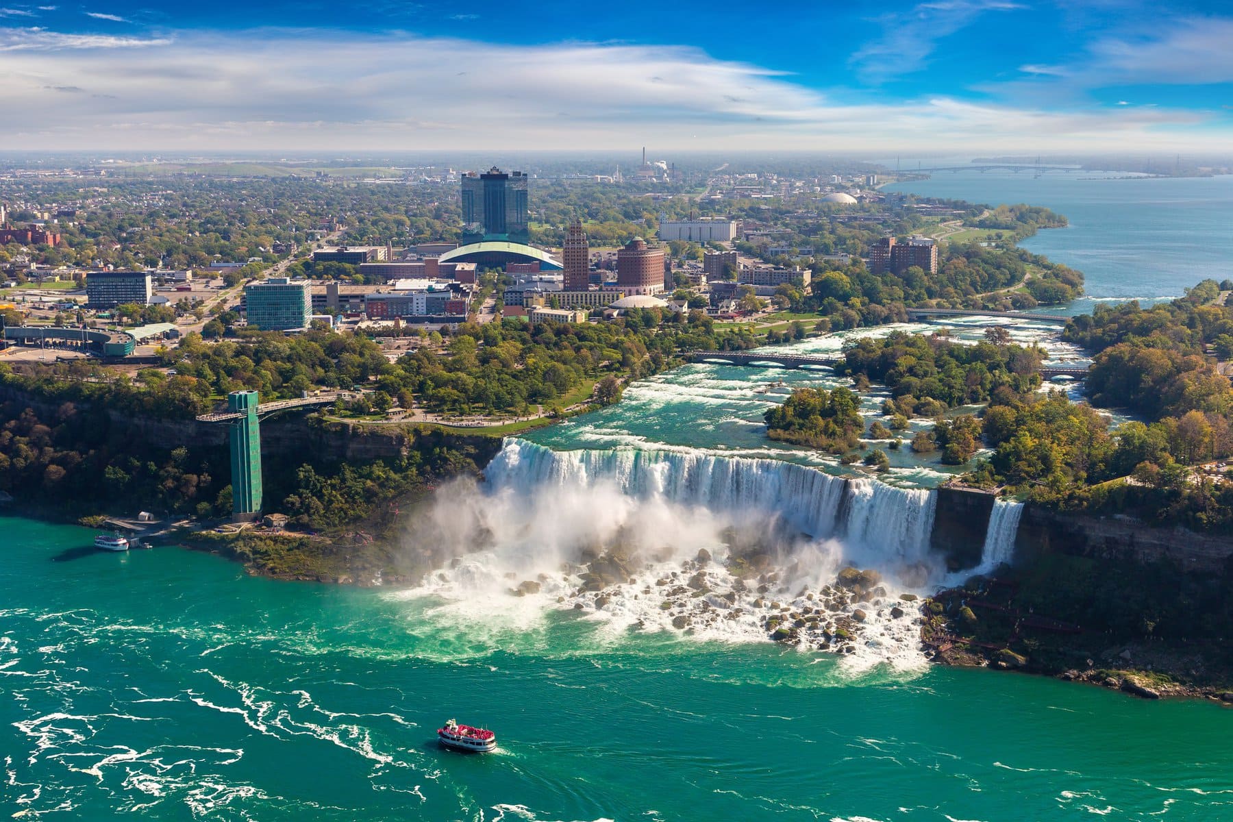 Seneca Niagara Resort & Casino מעל מפלי הניאגרה