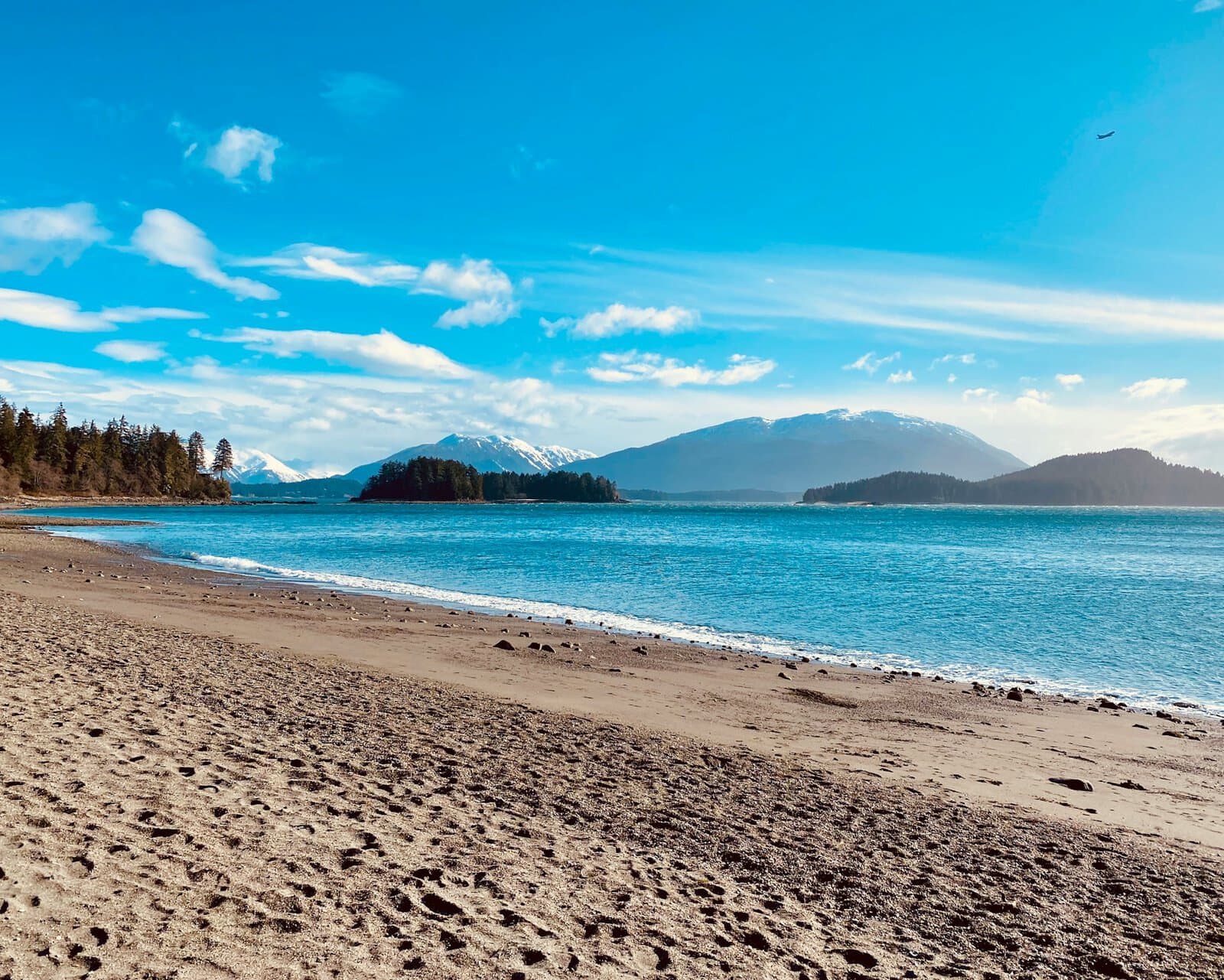 Auke Bay near Juneau in Alaska