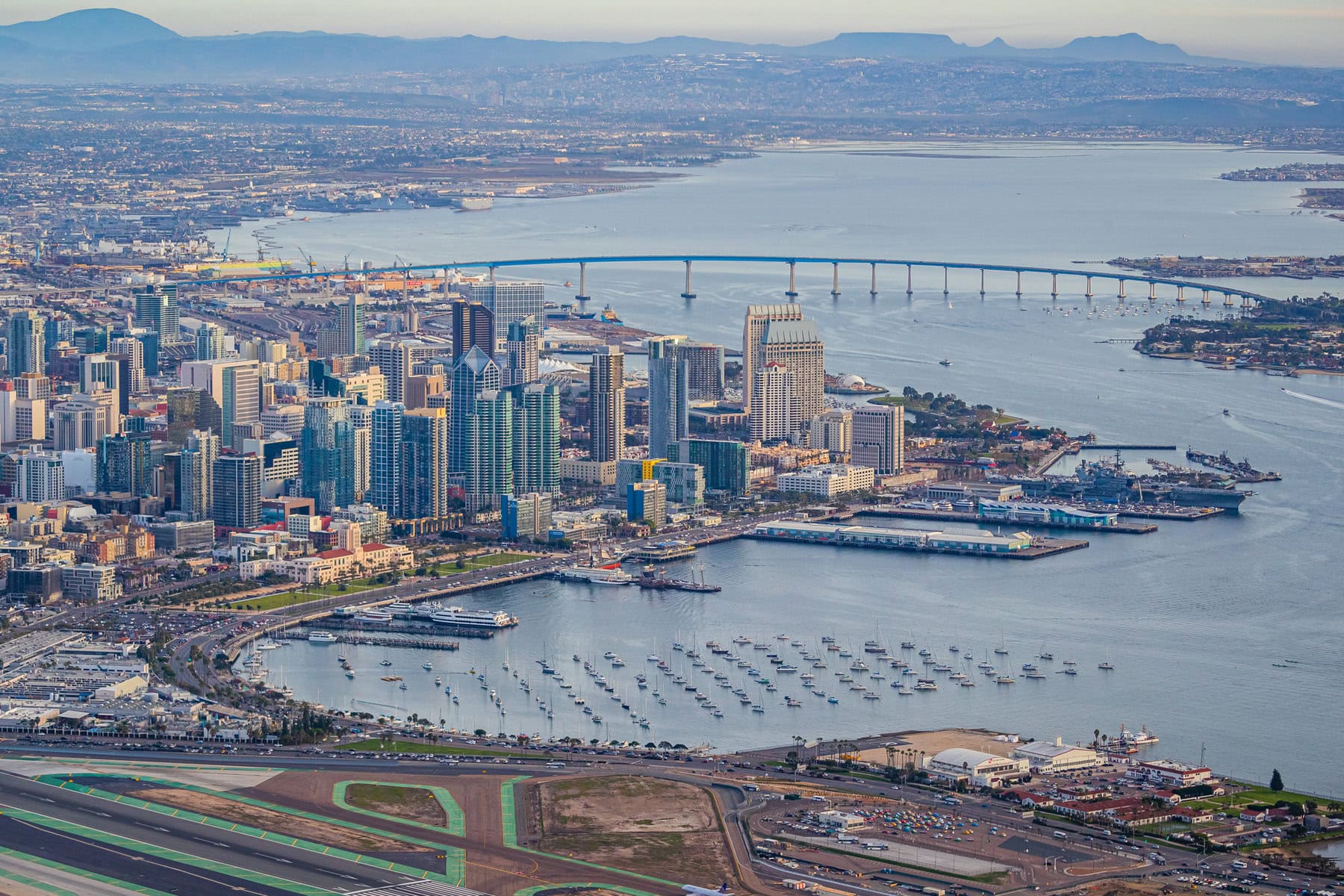 The Coronado Bridge in San Diego