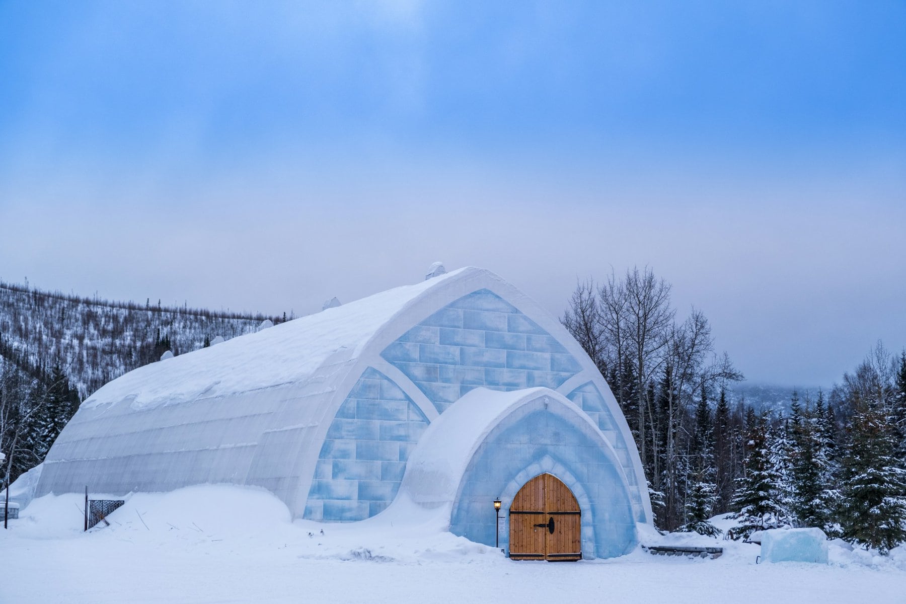 Igloo in Fairbanks, Alaska