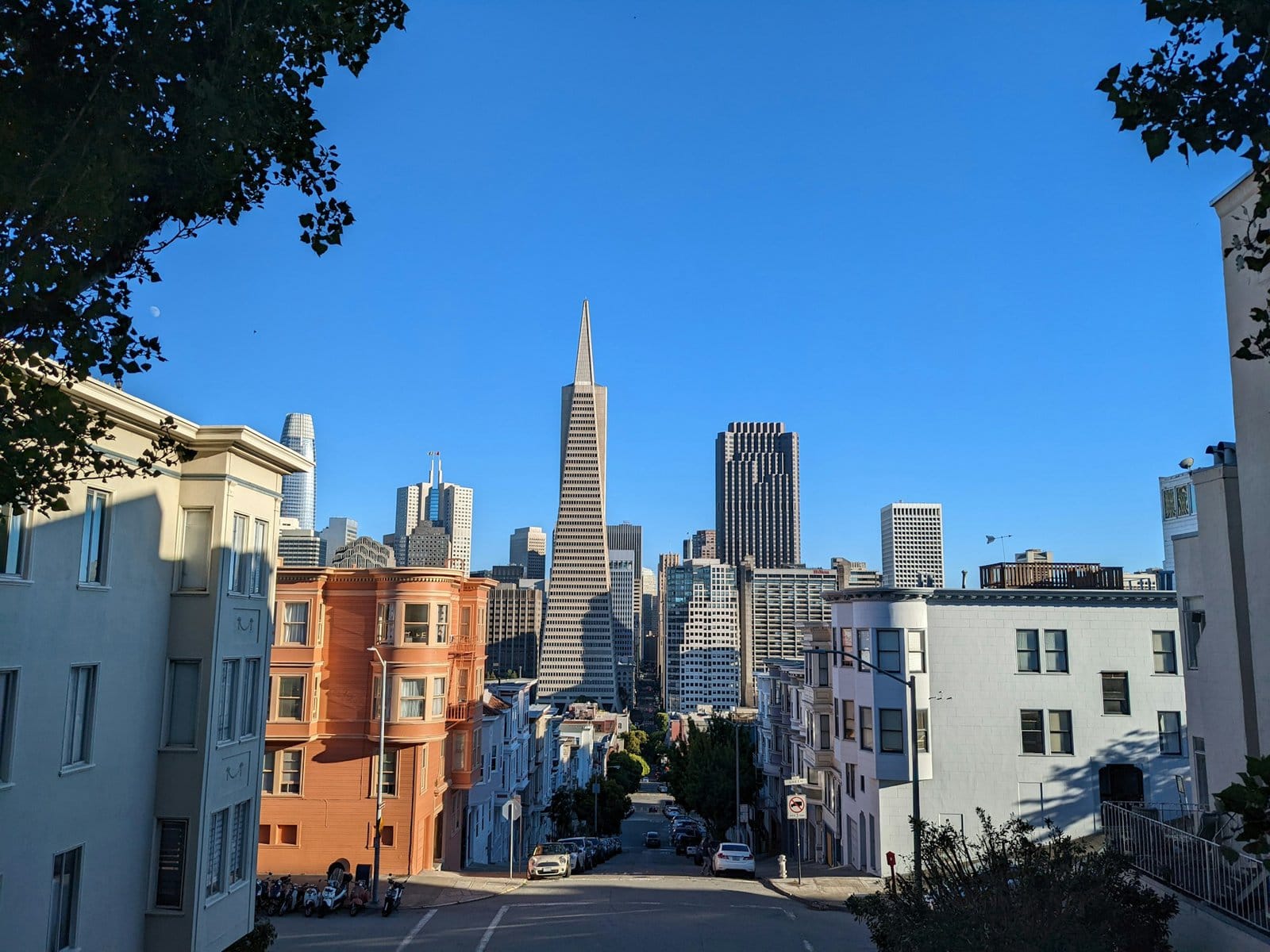 The Transamerica Pyramid in San Francisco