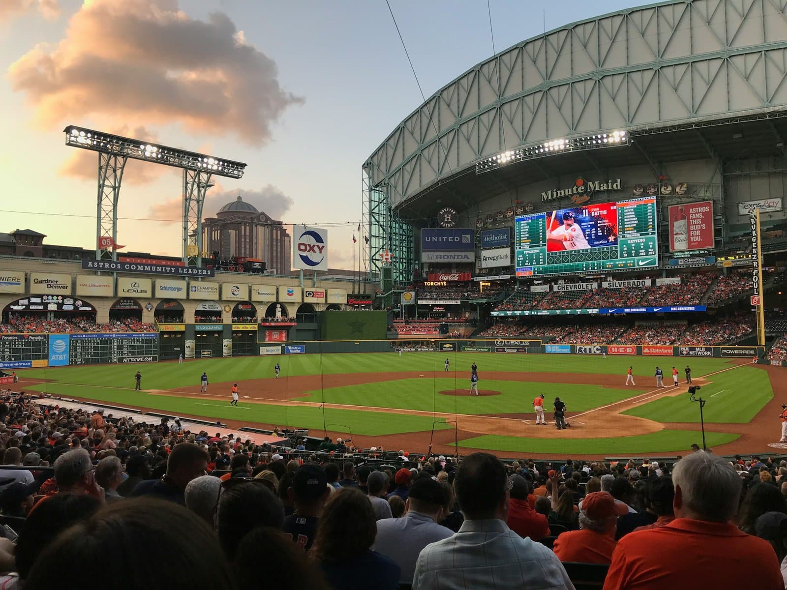 Minute Maid Park in Downtown Houston