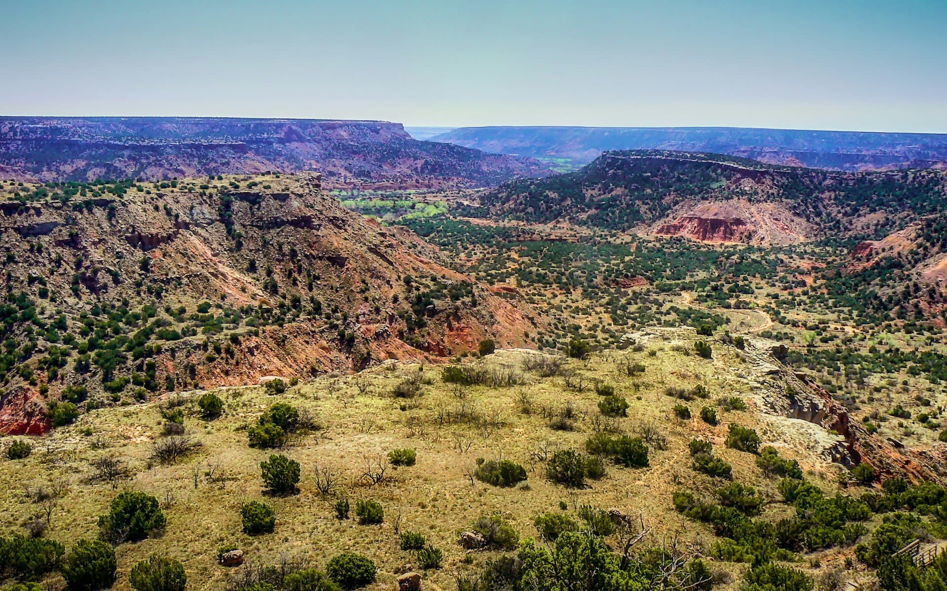 Palo Duro Canyon in Texas