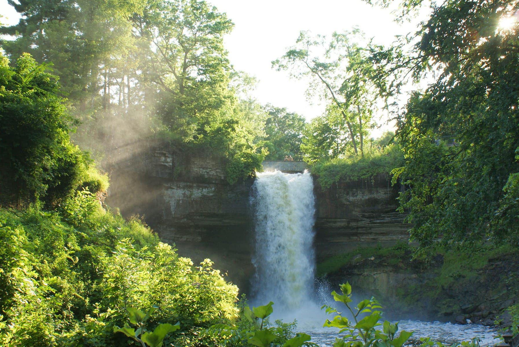 Minnehaha Falls in Saint Paul