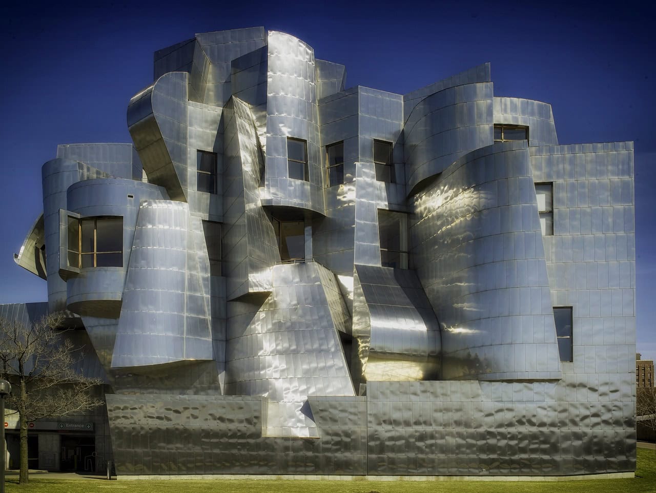 Weisman Art Museum on the University of Minnesota campus in Minneapolis