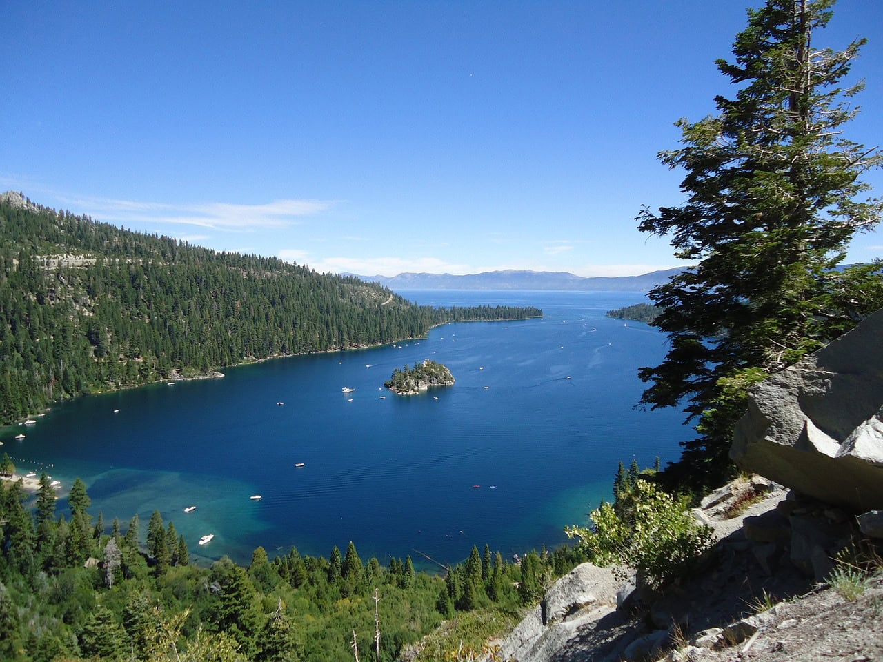 Emerald Bay in Lake Tahoe