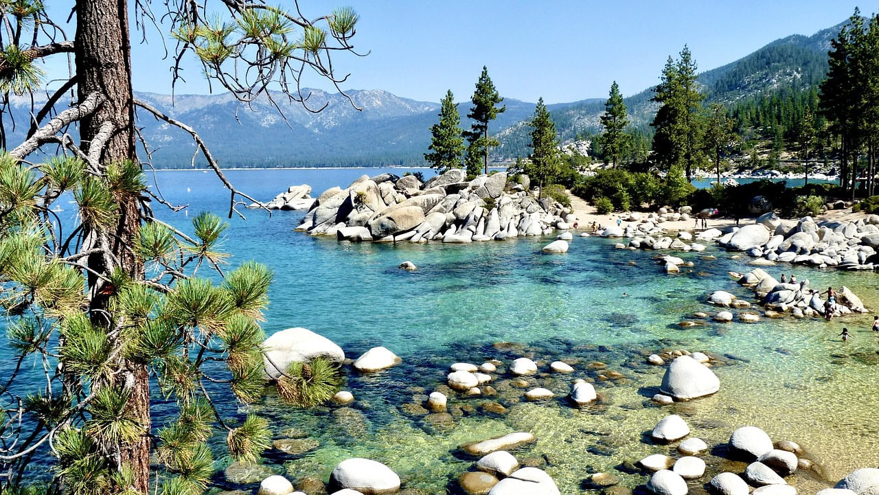 Beach at Lake Tahoe