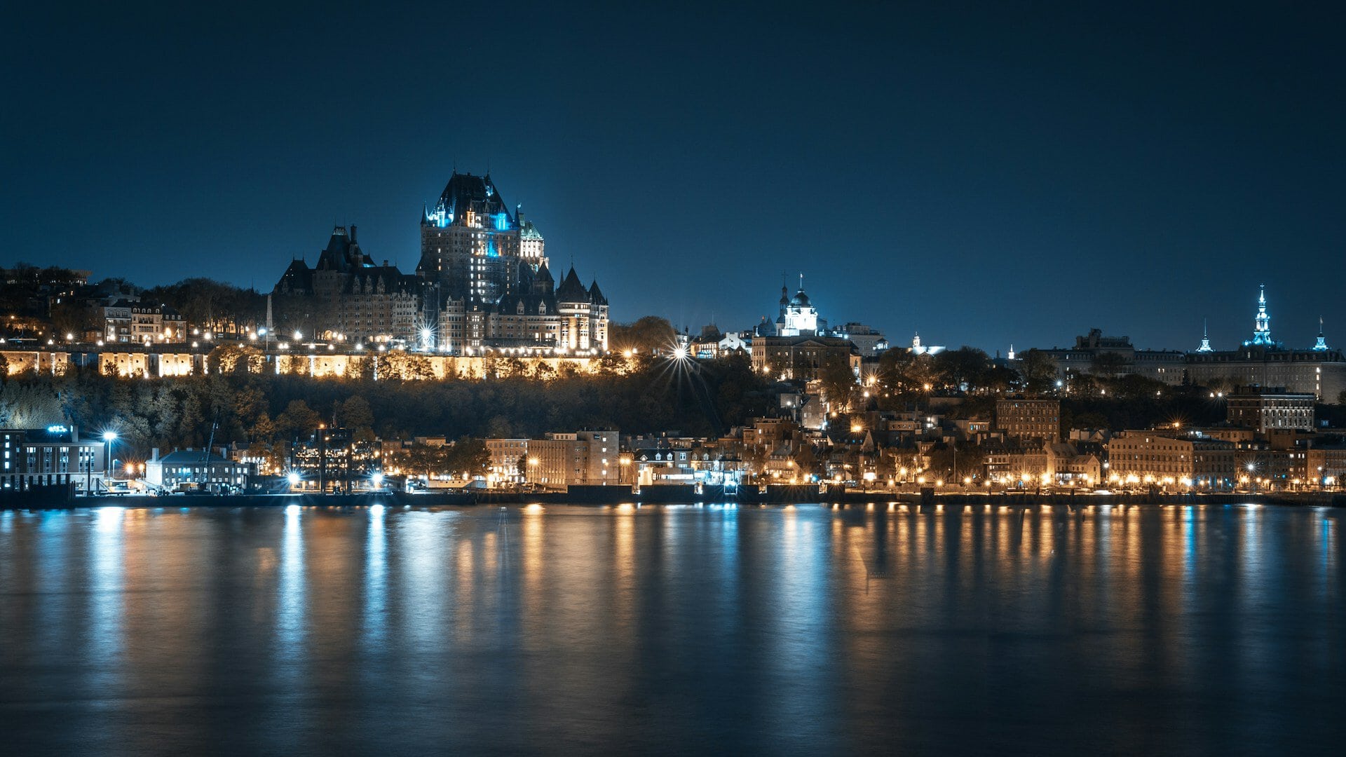 Quebec City at Night