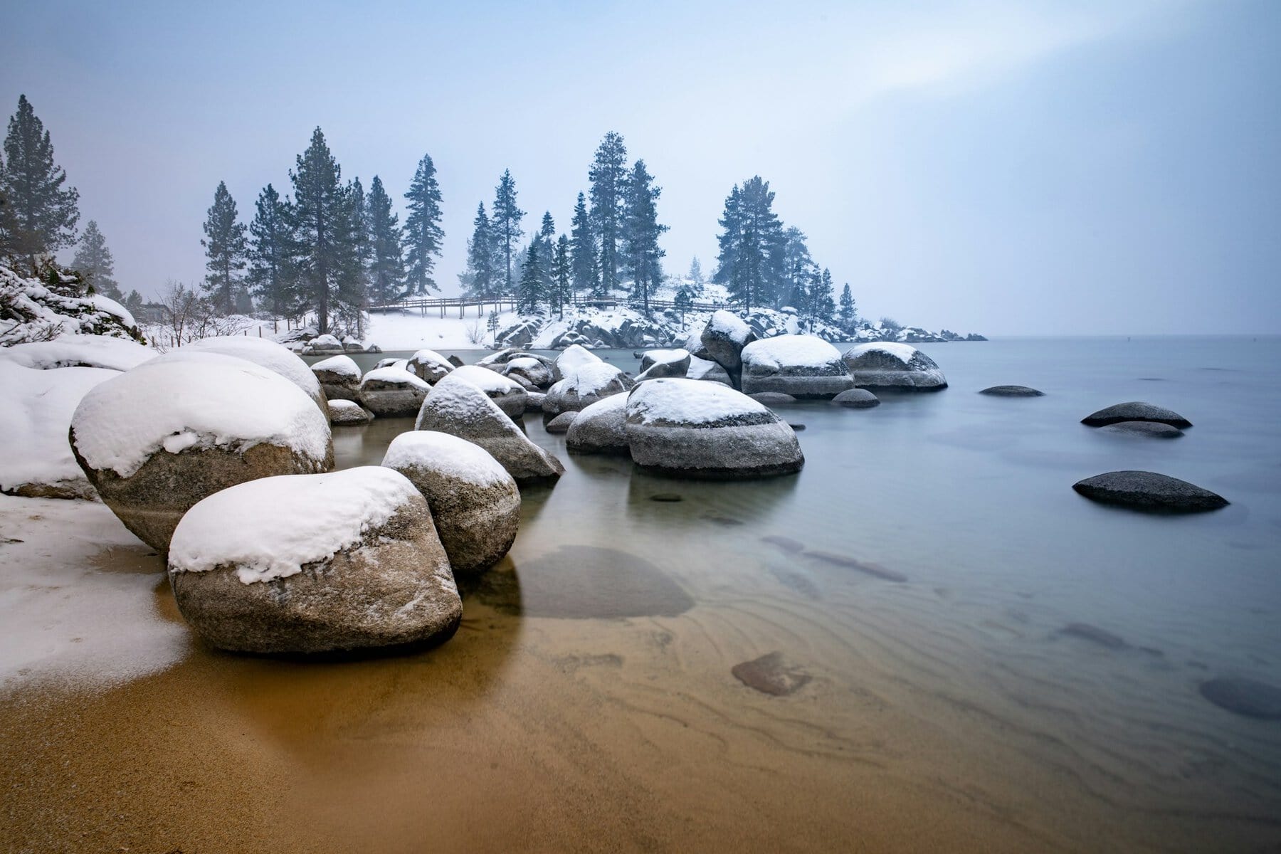 Sand Harbor Beach at Lake Tahoe