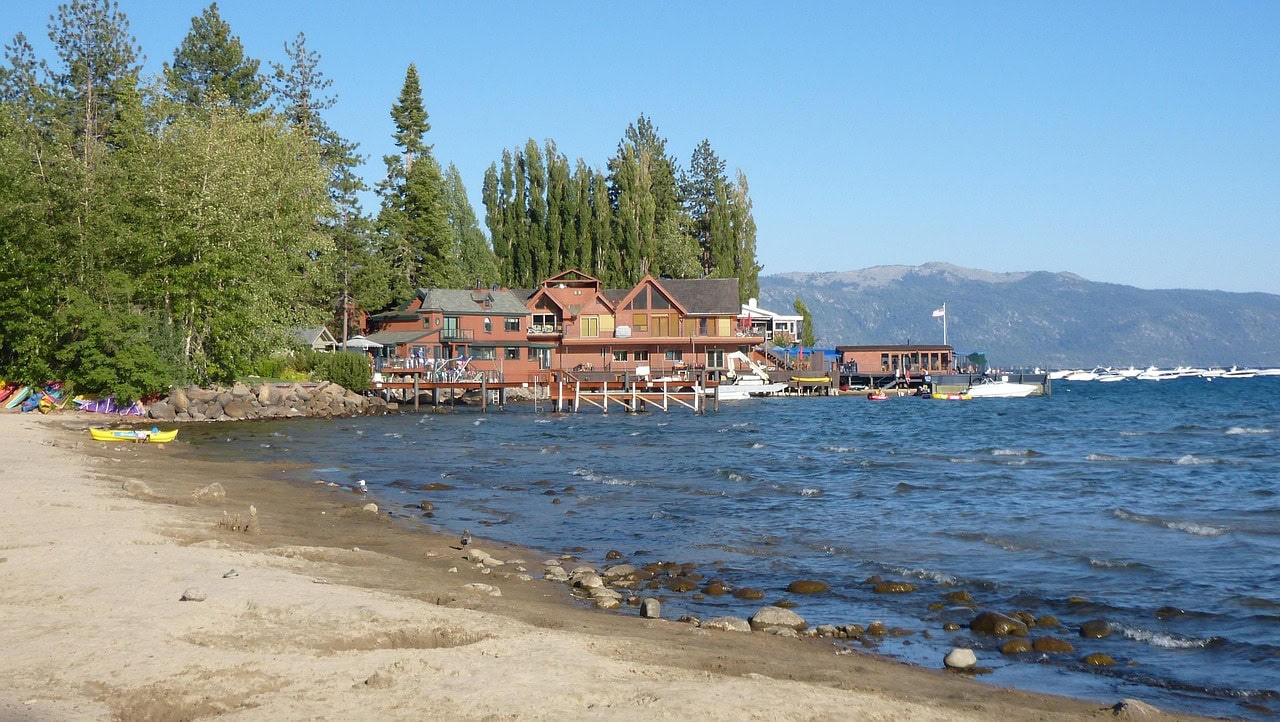 Beach at Lake Tahoe